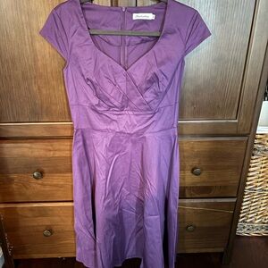 Purple Midi Dress